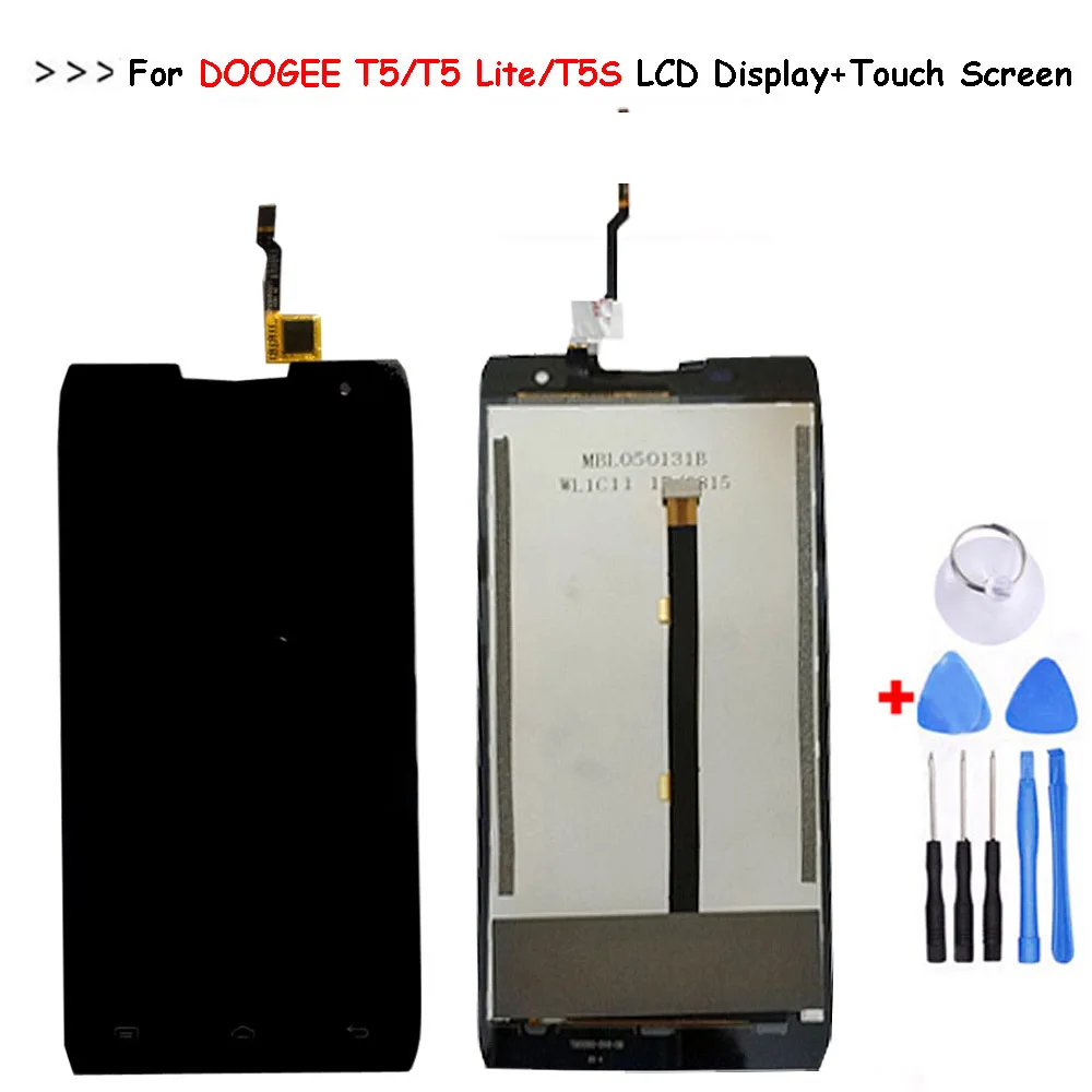 ЖК дисплей и фотопанель Для DOOGEE T5 Lite T5S 5 0 дюйма|Экраны для мобильных телефонов| |