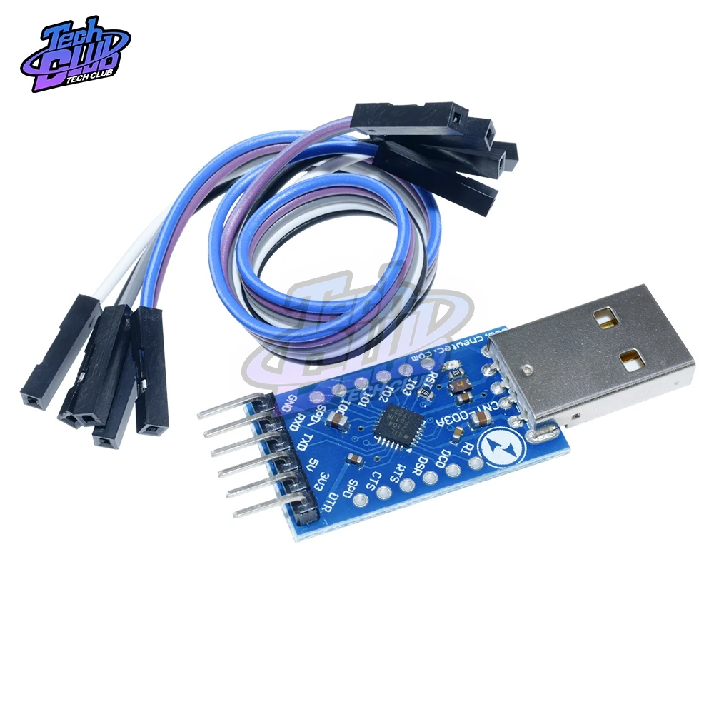 CP2104 USB 2 0 к TTL UART 6PIN модуль последовательный преобразователь STC PRGMR чем CP2102 с