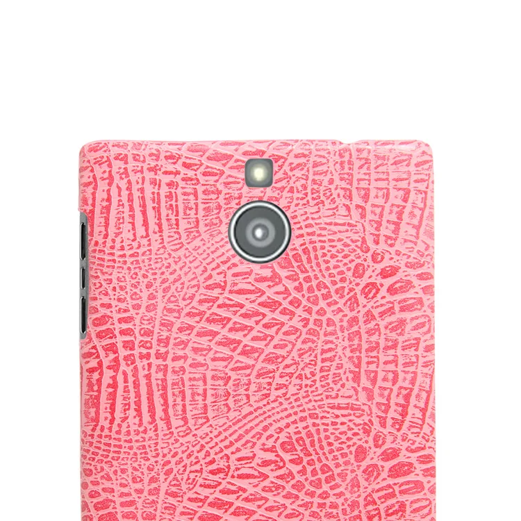 Роскошный чехол из искусственной кожи с крокодиловым узором для Blackberry Passport Silver