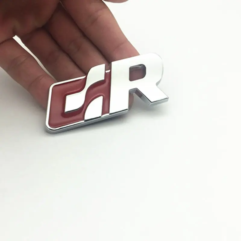 Металлическая 3d наклейка для VW Blue GR стикер Golf MK MK5 GTI R Line аксессуары стайлинга
