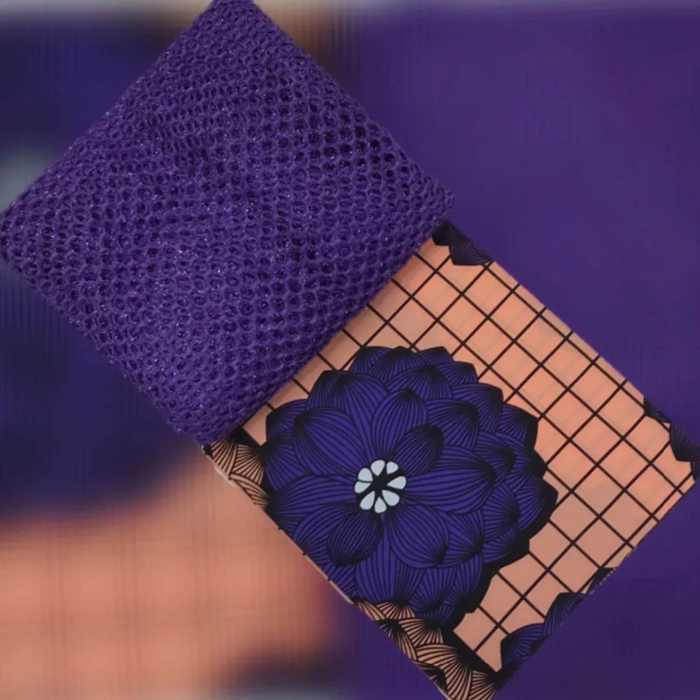 6 ярдов/партия нигерийская новая java восковая ткань 100% хлопок африканская