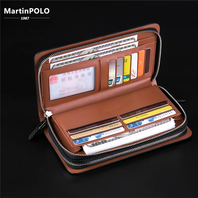 Сумка MartinPOLO Мужская из натуральной кожи на молнии | Багаж и сумки