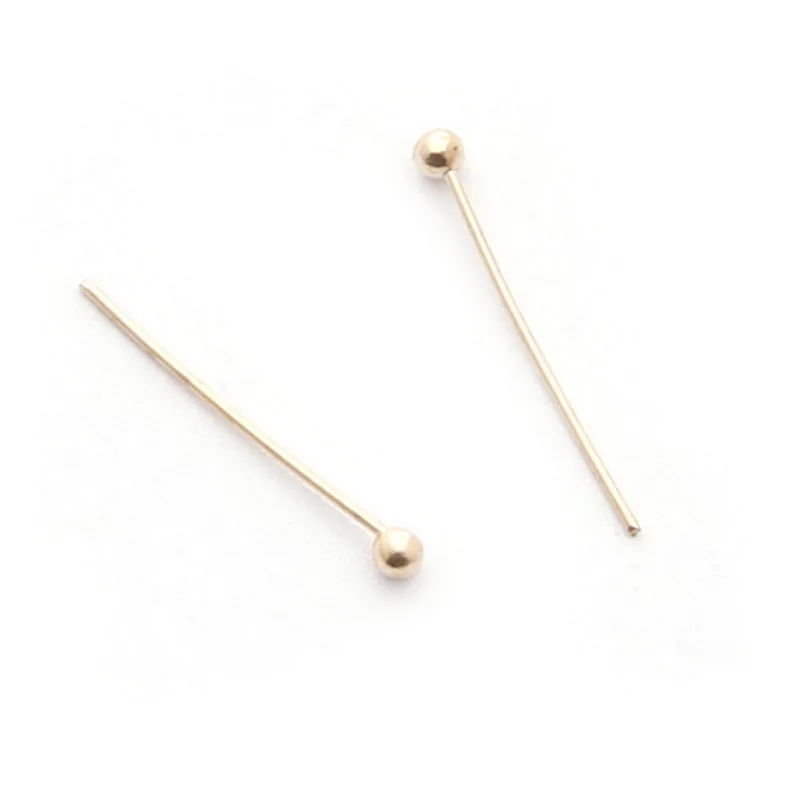 Лидер продаж 1000 шт. 0.5x16мм позолоченные шариковые булавки с античным родием/KC