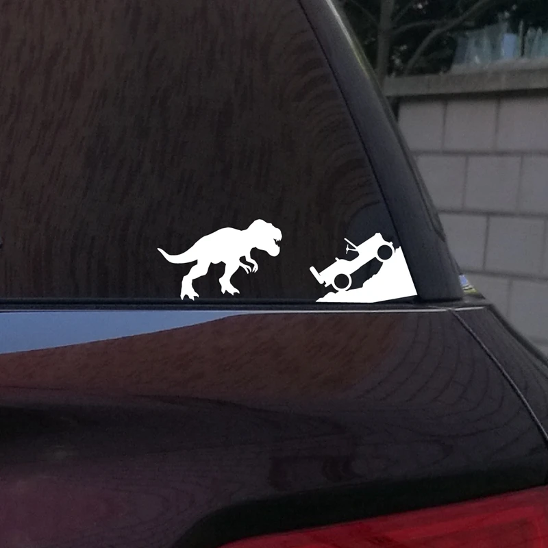 Автомобильные наклейки для Jeep T rex Tyrannosaurus Rex виниловые с динозавром Car Window