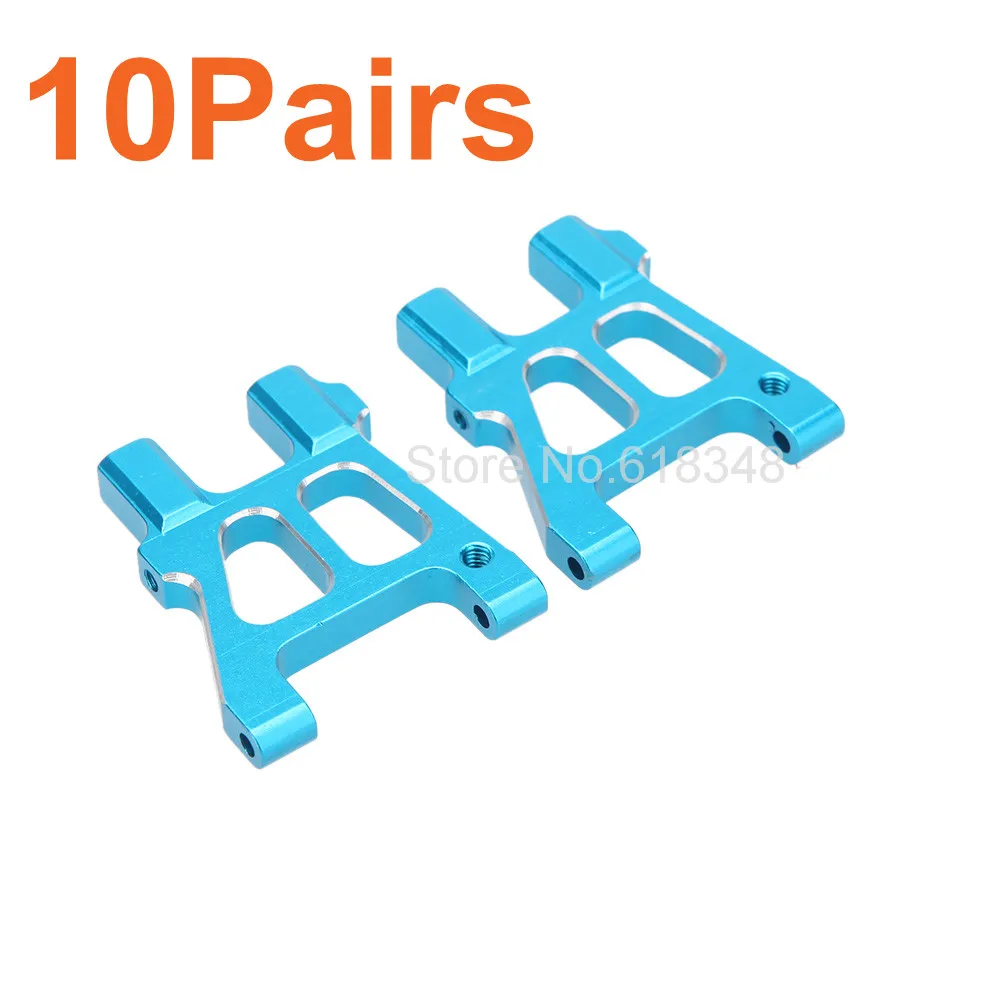 

Wholesale 10Pairs/Lot 2P/Pair HSP 122021(02142) Alum Rear Lower Suspension Arm for 1/10 RC Model Car 4WD CNC 94122 XSTR POWER