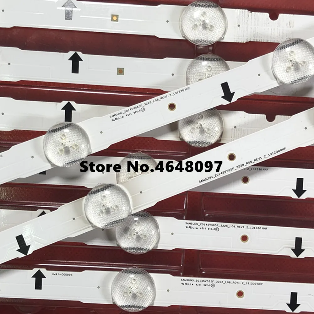 Светодиодная подсветка для 65-дюймового ЖК-телевизора Sa msu ng UA65H6400AJ 2014SVS65F-3228-L08/R06 |
