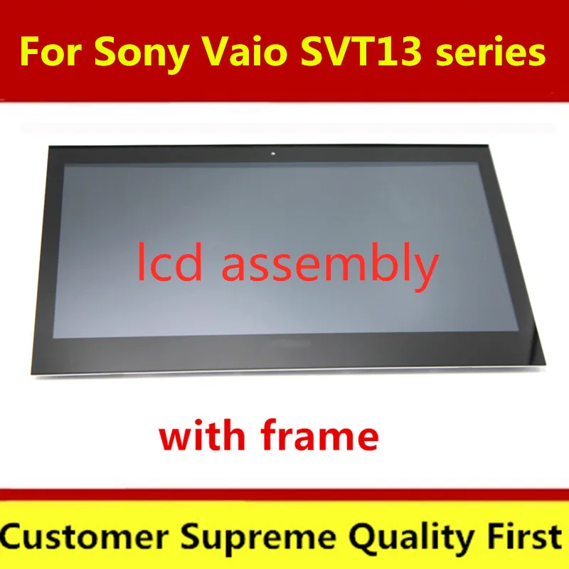ЖК дисплей с сенсорным экраном и дигитайзером в сборе для Sony Vaio SVT13 SVT131A11M SVT131B11M