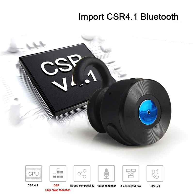 Newmine L31 Мини Bluetooth 4 1 Бизнес гарнитура Wirless наушники DSP Шум снижение качество HD для