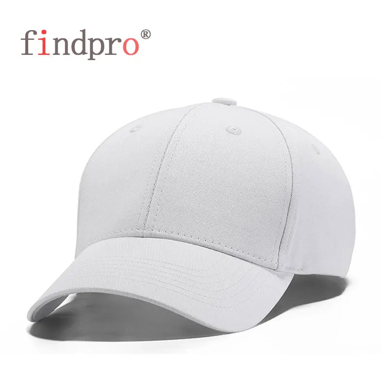 Findpro однотонная бейсбольная кепка с длинными полями летняя для мужчин и женщин