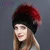 Enjoyfur натуральная Мех Кепки s реального норки Мех Щепка Фокс Мех Шапки трикотажные толстые теплые зимние Шапки для Для женщин высокая класса Качества Повседневное Кепки - Цвет: 24