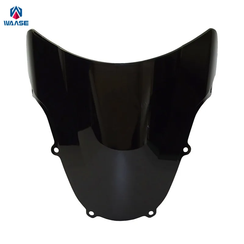 

Waase для Suzuki GSXR600 GSXR750 2001 2002 2003 GSXR1000 2000 2001 2002 K1 K2 ветрозащитный экран с двойными пузырьками, экран на лобовое стекло