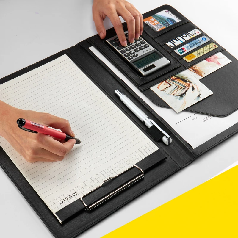 

A4 Multifunctional Folder Information Folder Sales Clip Manager Talk About Single Clip Office Board Clip Measuring Room Contract