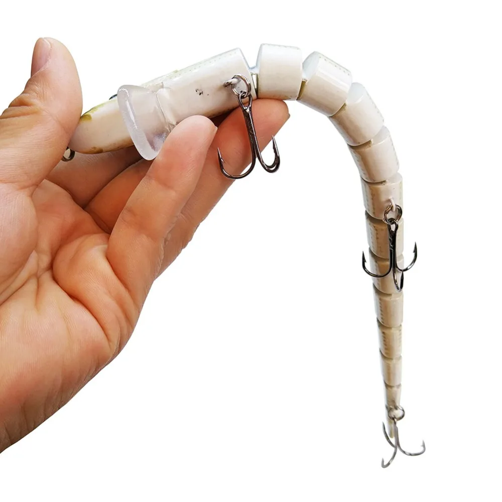 1 шт./3 шт. мульти шарнирная Щука Приманка Minnow 23 5 см/46 г искусственные жесткие