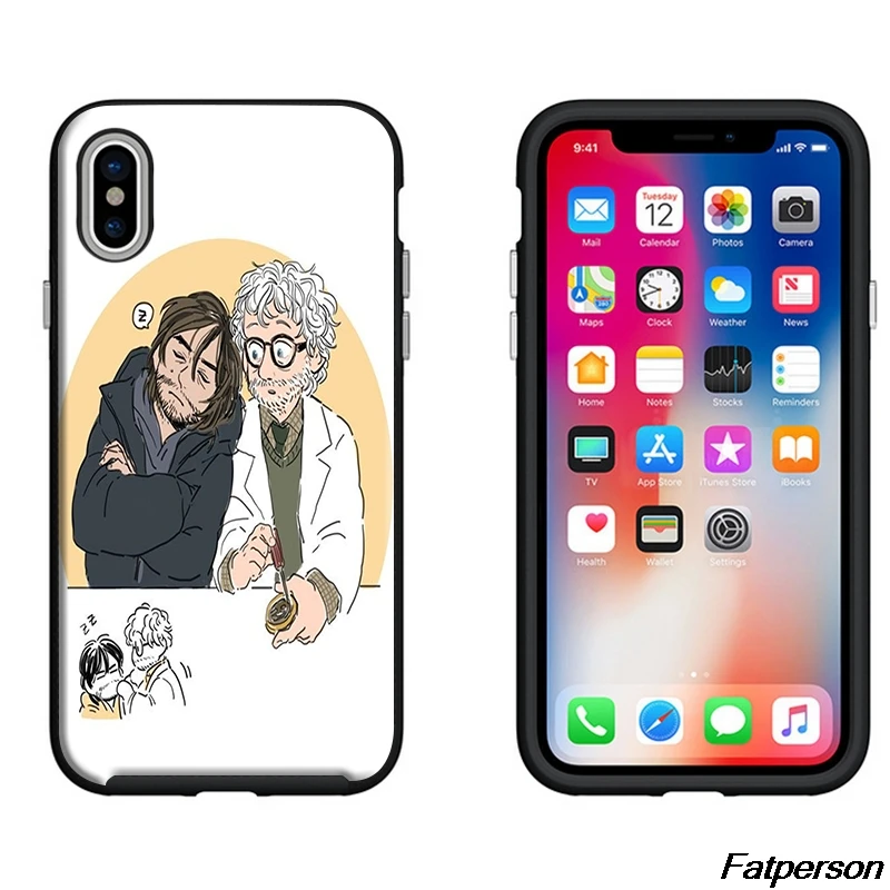 Netflix темно-черный мягкий силиконовый чехол для телефона из ТПУ Apple iPhone X 8 8plus 7 7plus 6