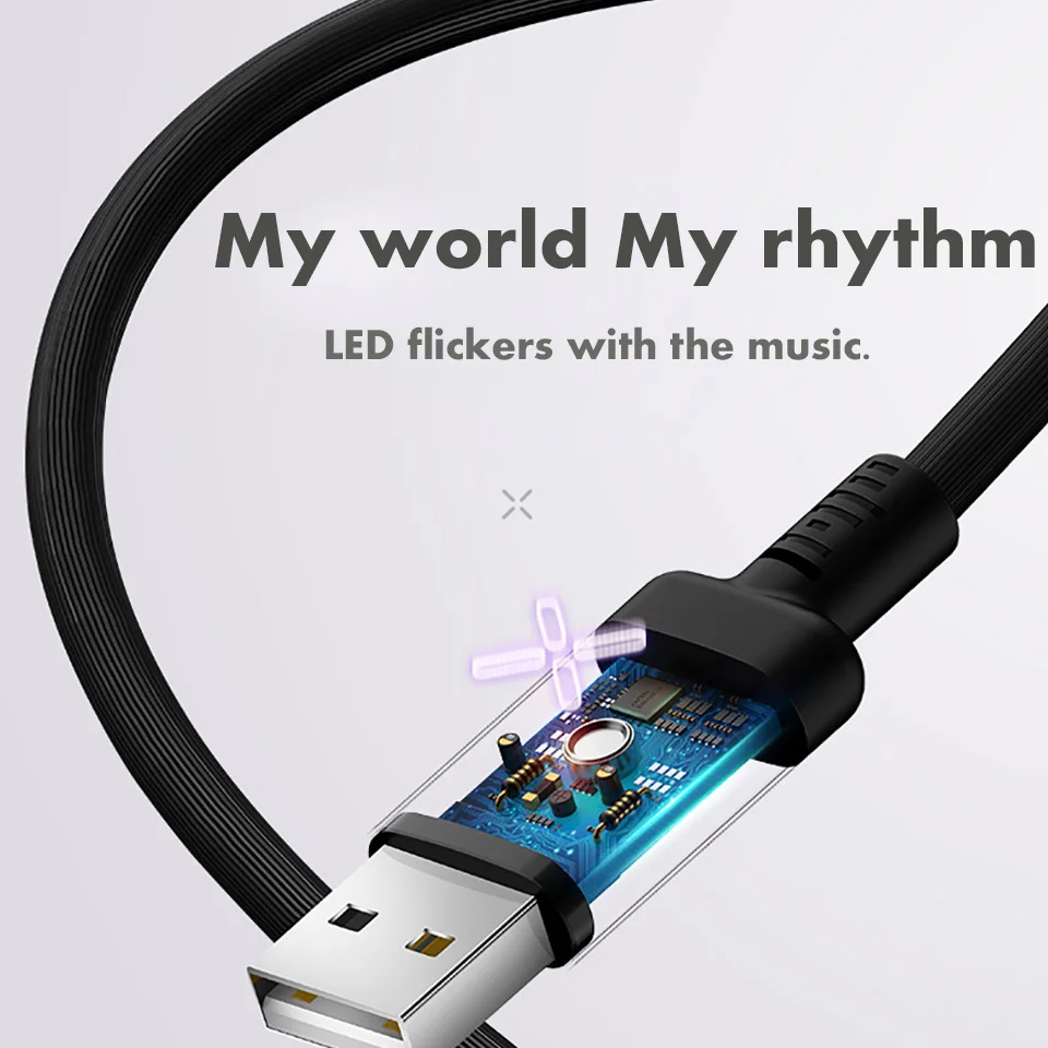 Usb кабель для Iphone X Xr XS 8 7 6 Plus 6s 5 мобильный телефон быстрой зарядки и передачи