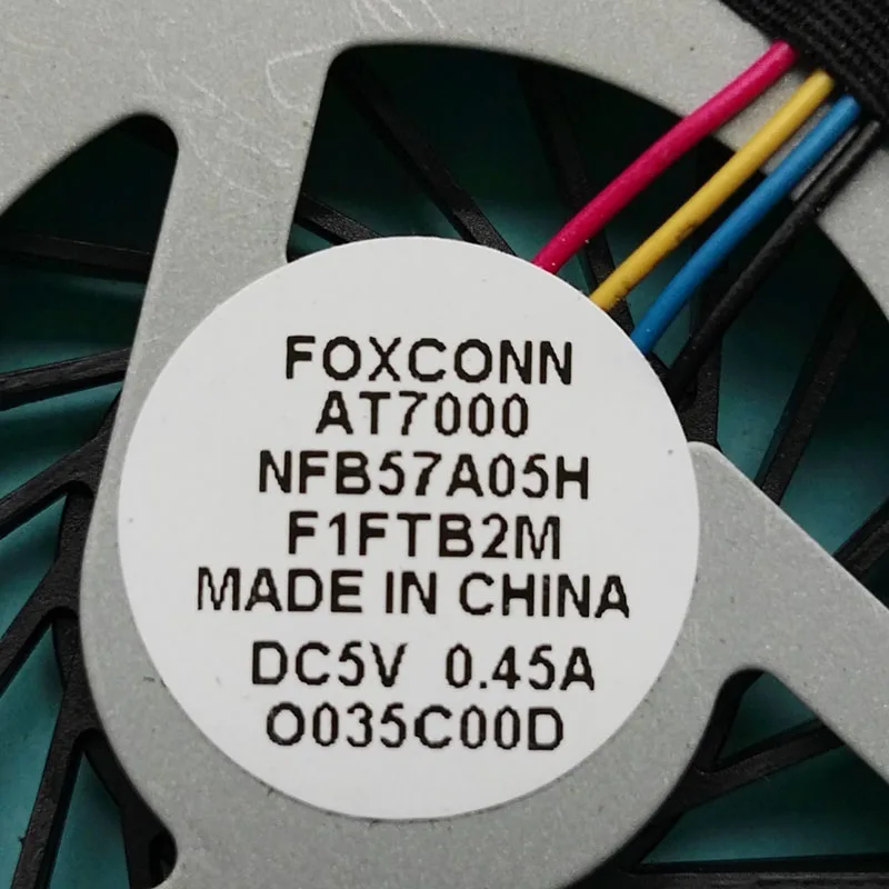 Новый Кулер Для процессора FOXCONN AT7000 AT-7000 кулер для NFB57A05H F1FTB2M 4pin DC5V 0.45A | Компьютеры