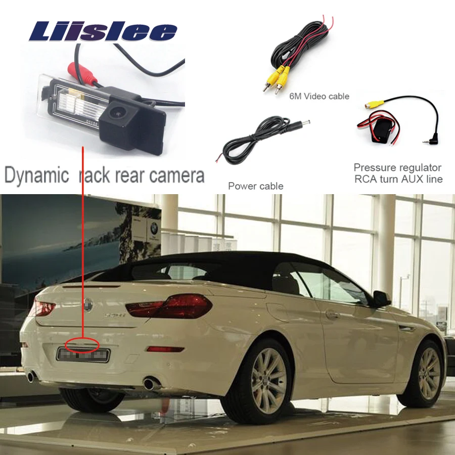 Liislee камера заднего вида для BMW 640i 2011 2012 2013 автомобильная парковочная задняя