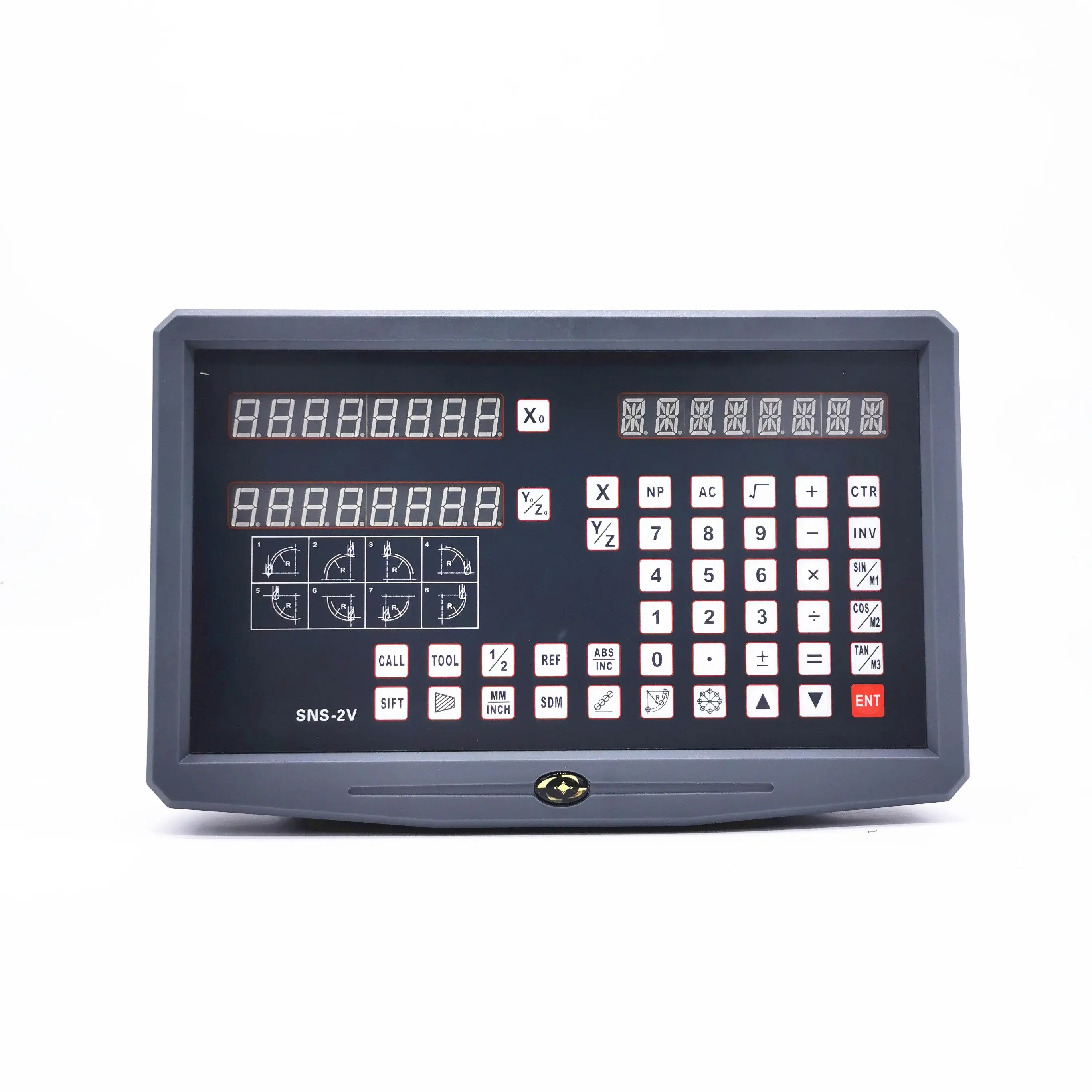 SNS 2V 2 Axis DRO цифровая индикация 110 В/220 В и шт. линейных стеклянных шкалы оптический