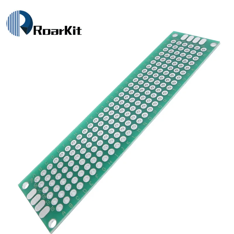 1 шт. 2x8 см Прототип PCB 2*8 панель с двойным покрытием/Луженая ПП универсальная плата