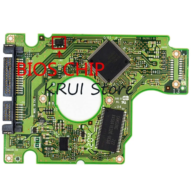 Бесплатная доставка HDD номер платы pcb: 220 0A28613 01 микросхема основного контроллера: