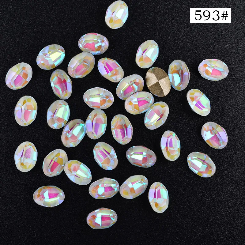 10 шт. стразы в форме кристаллов для дизайна ногтей|nail supplies|diy glitterglitter 3d |