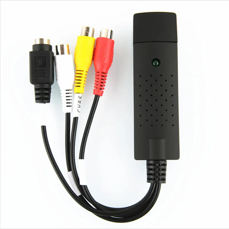 Pro USB видео тюнер карта ТВ DVD VHS записывающая Аудио AV адаптер одна захвата для
