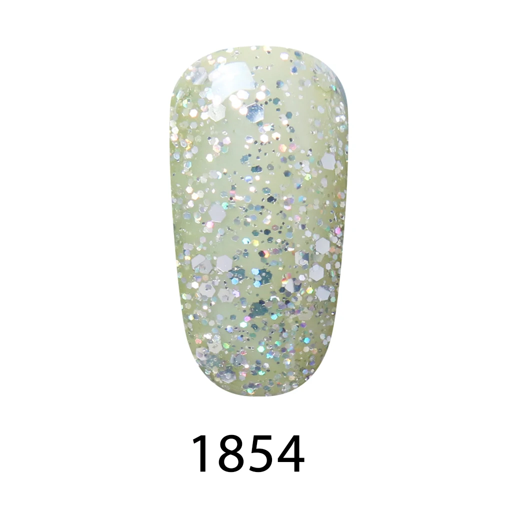 1854 Elite99 10ml UV Gel Nail Polish Soak Off Primer Gel Polish Top Base Coat Needed Gel Lacquer Semi Permanent Nail Art Manicure Gel - Цвет: 1854