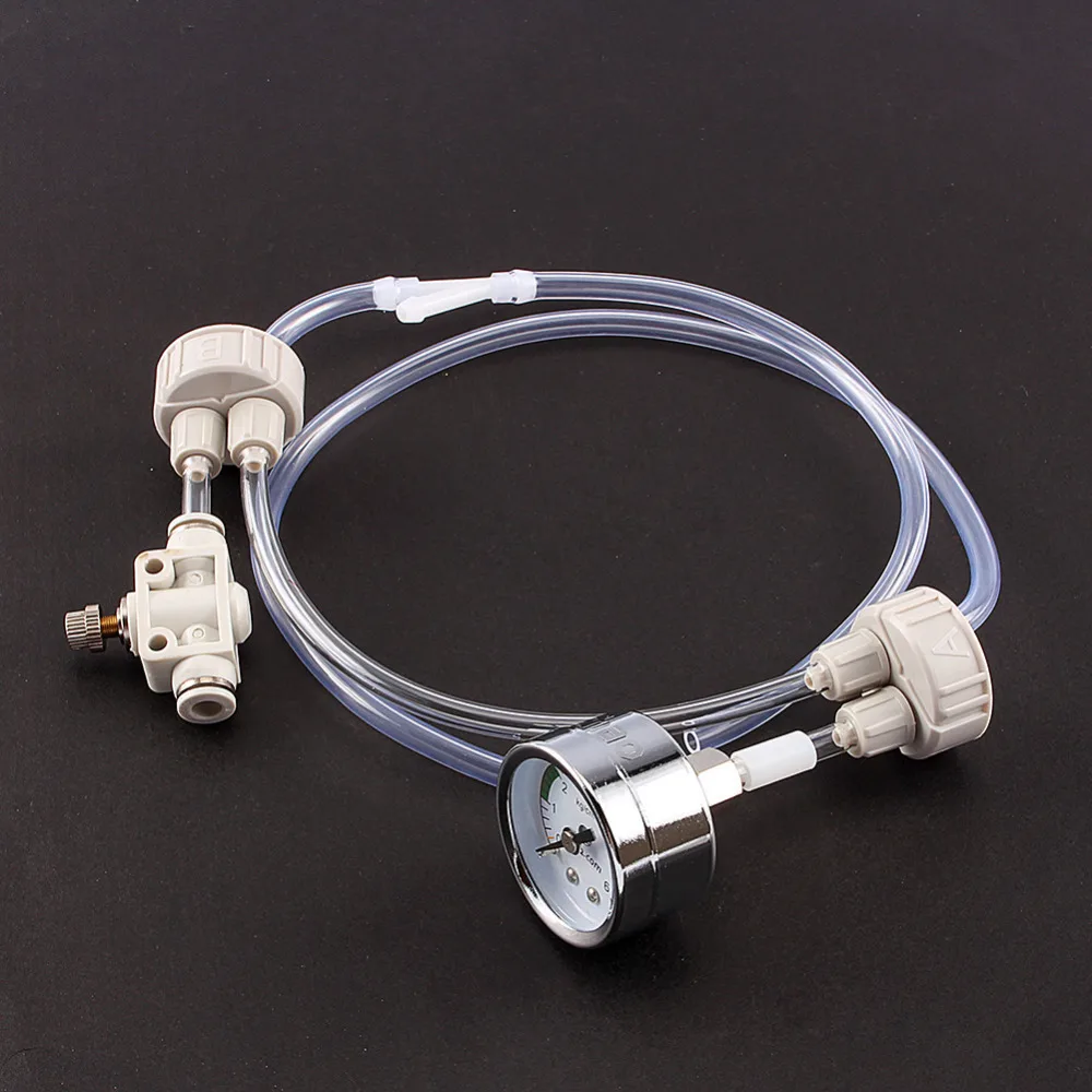 1 компл. Белый DIY аквариум посажен CO2 системы Pro трубка клапан Guage бутылка комплект
