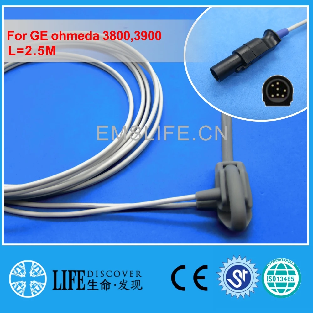 

Длинный кабель для новорожденных оберточный датчик spo2 для GE ohmeda 3800,3900