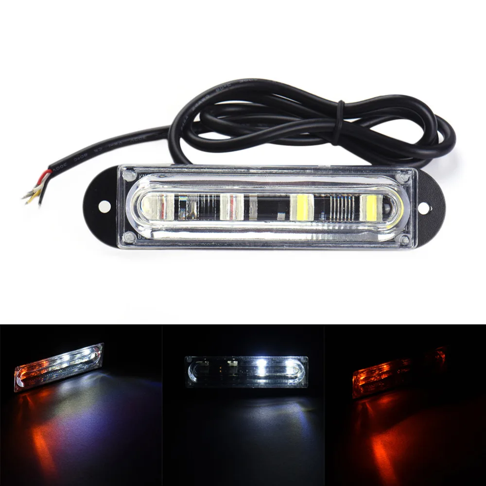 Автомобильный аварийный стробоскоп предупреждающий свет 12 В 8 Вт светодиодные