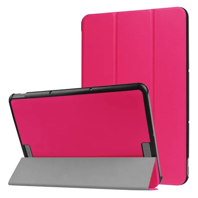 Чехол-книжка С Откидывающейся Крышкой для ASUS Transformer Book T101HA 10,", подставка для планшета, Кожаный Чехол+ пленка+ ручка