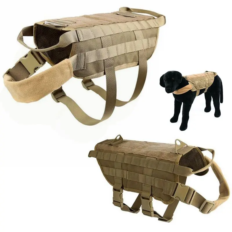Тактический Жилет для собак Molle K9 военная одежда шлейка страйкбол пейнтбол охота