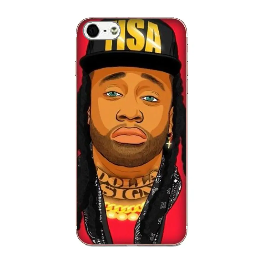 Мягкий ТПУ чехол для телефона Ty Dolla Sign Huawei Honor 4C 5A 5C 5X 6 6C 6A 6X 7 7X 8 9 V8 V10 Y3II Y5II Y6II G8 P7 Play