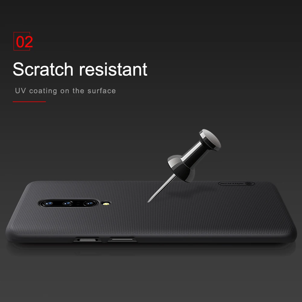 Чехол для Oneplus 7T 7 Pro, матовый жесткий пластиковый чехол Nillkin для бизнес-задней панели, чехол для One Plus 7T 7 Pro, чехол s