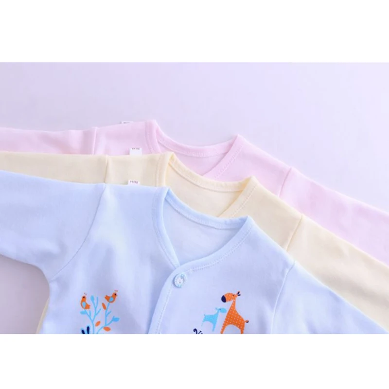 Newborn Baby Clothing Sets 0-3M Spring Girls Boys Clothes Gift Infant Cotton Cartoon Underwear Toddler Outfits7pcs/set | Детская одежда