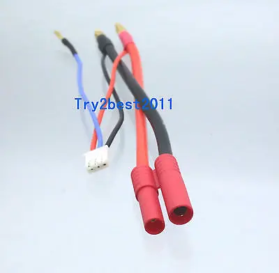 HXT 4 мм bullet 2s аккумулятор разъём для Lipo батарей jst xh 12 Калибр RC Аккумуляторный