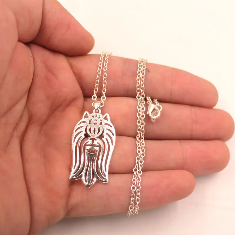 Cute Yorkshire Necklace Dog Animal Pendant Gold Silver Plated Jewelry For Women Male Female Girls Ladies Kids Boys N042 | Украшения и