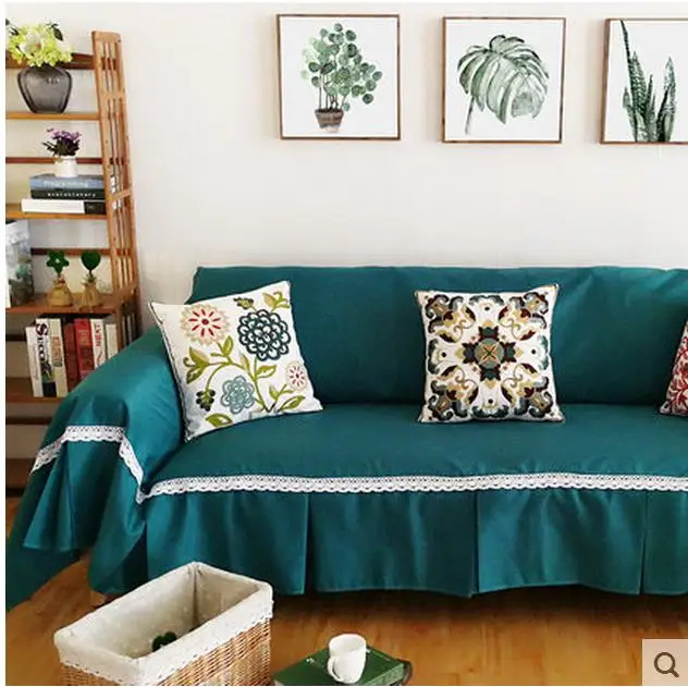 Чистый цвет SHA волосы полотенцем все покрыть диван крышка весь разместить коврик