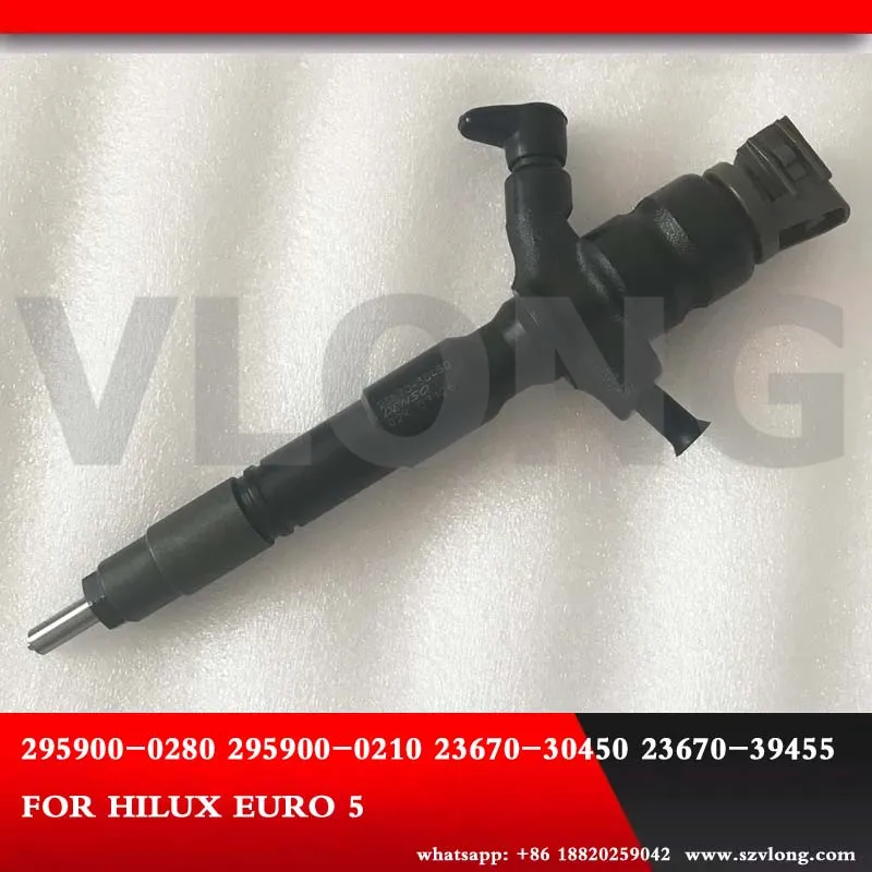 GENUINE AND BRAND NEW DIESEL PIEZO FUEL INJECTOR 295900-0280 295900-0210 FOR HILUX EURO 5 23670-30450 23670-39455 | Автомобили и