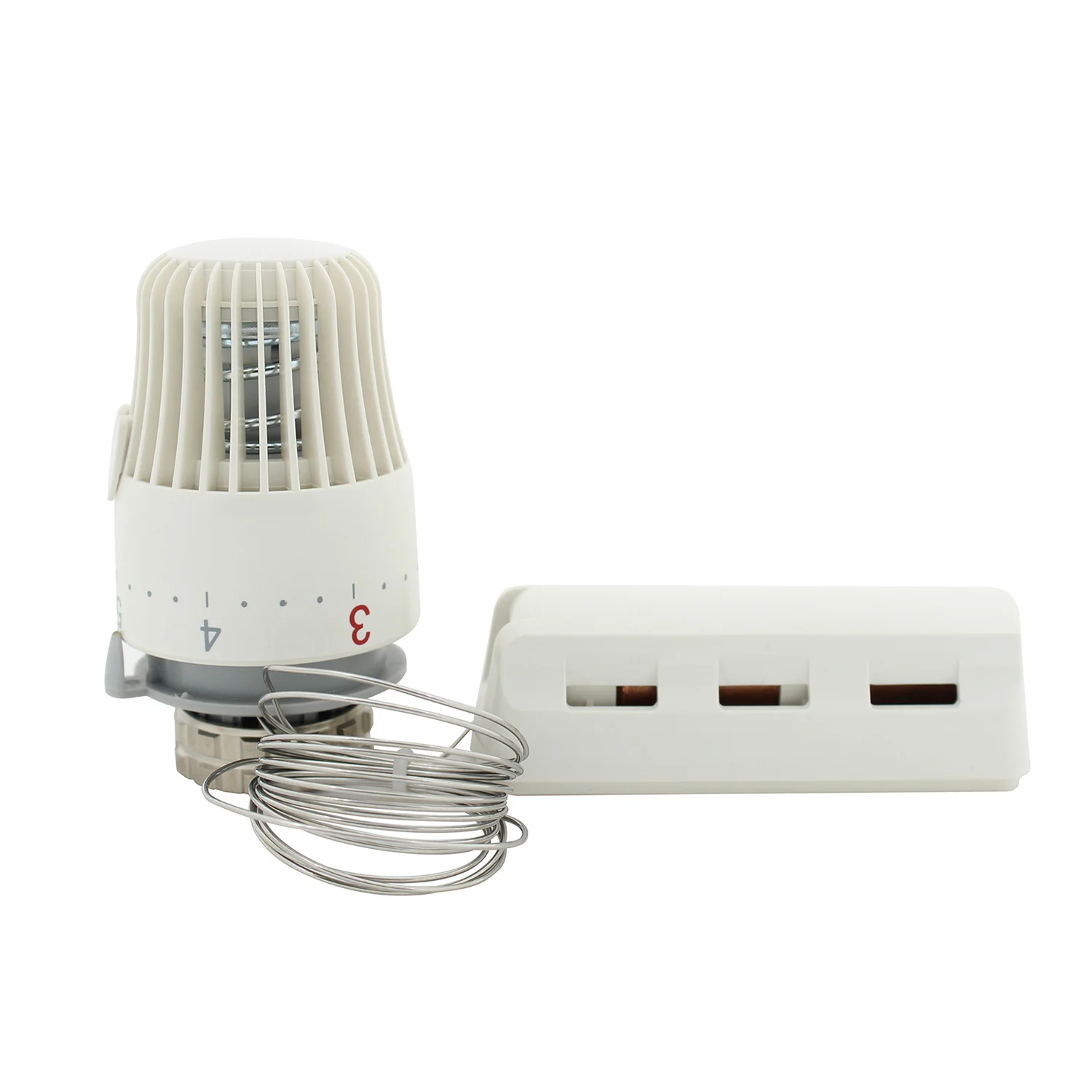 Energy saving Long range controller 6-28 degree For Plumbing system Indoor radiator thermostatic valve 3 way | Обустройство дома