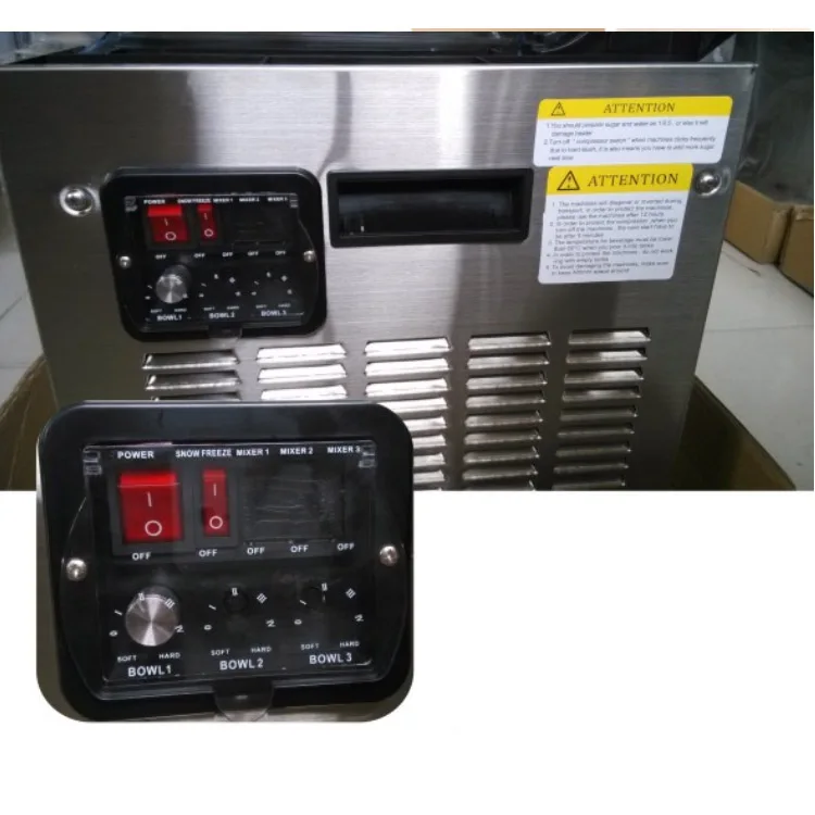 

15L*3 Industrial commerical slush machine for sale