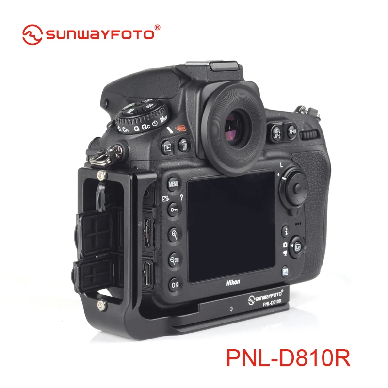 Головка штатива SUNWAYFOTO для камеры Nikon D810 D800 D800E L образный кронштейн совместимая со