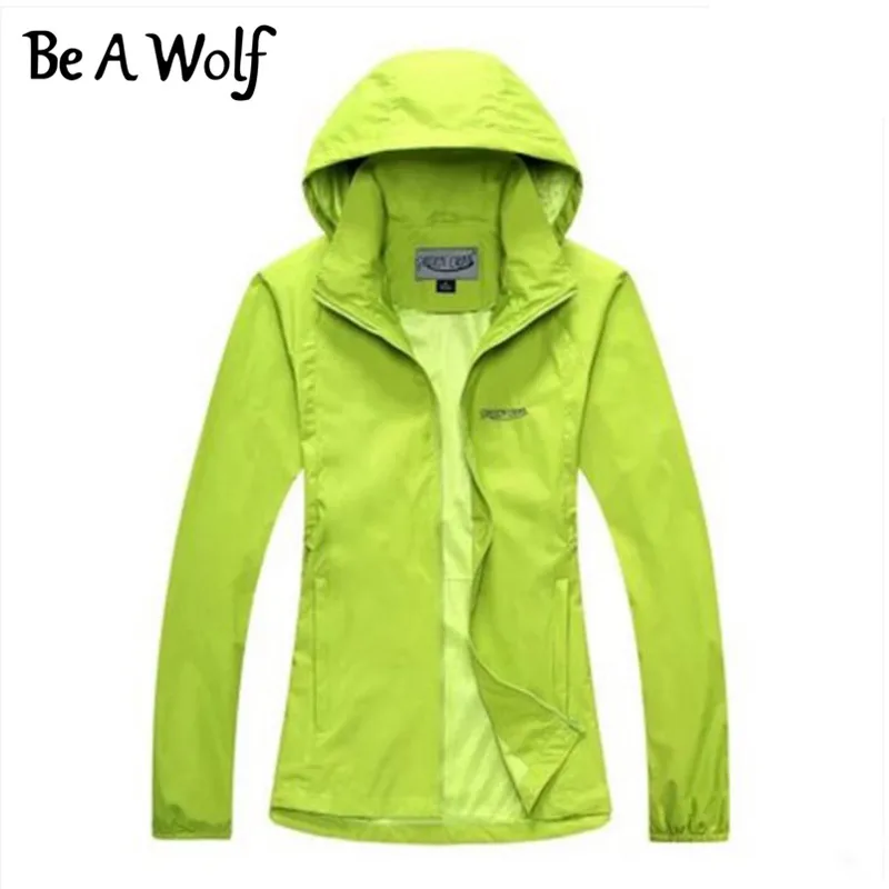 Весенняя ветровка Be A Wolf водонепроницаемые мягкие куртки Мужская Уличная одежда