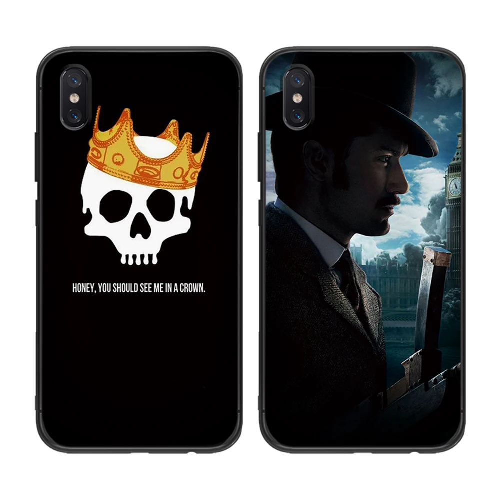Шерлок Холмс мягкий TPU для Xiaomi Redmi Mi6 8 9 A1 A2 F1 Plus чехол 5/5 M8 Lite силиконовый задней