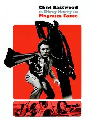 MAGNUM FORCE постер фильма Клинт EASTWOOD Шелковый плакат декоративной живописи 24x36 дюймов