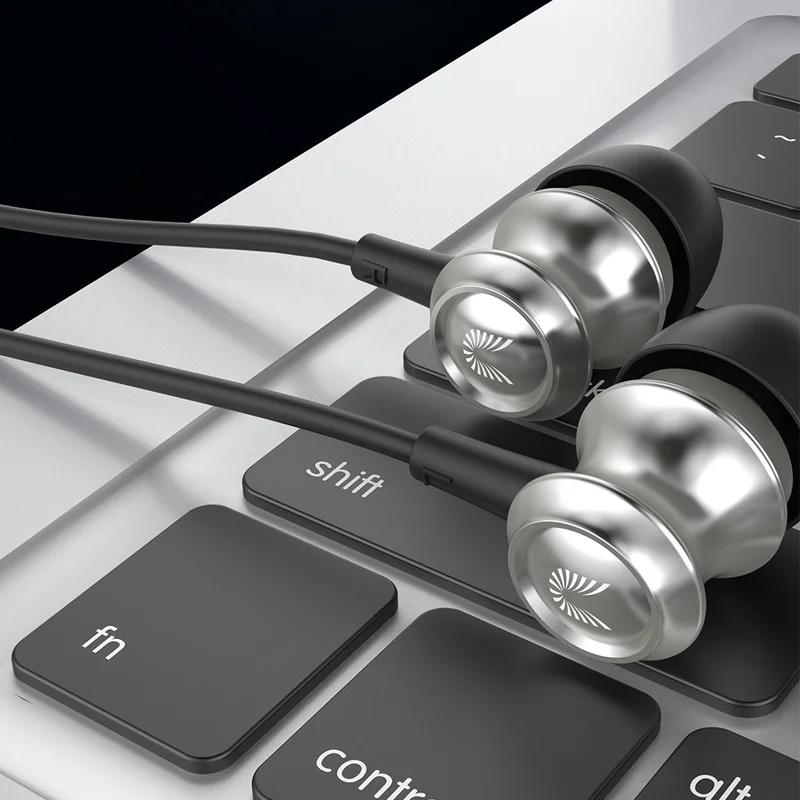 Uiisii US60 HiFi гарнитура бас стерео наушники для мобильного телефона в ухо Наушники с