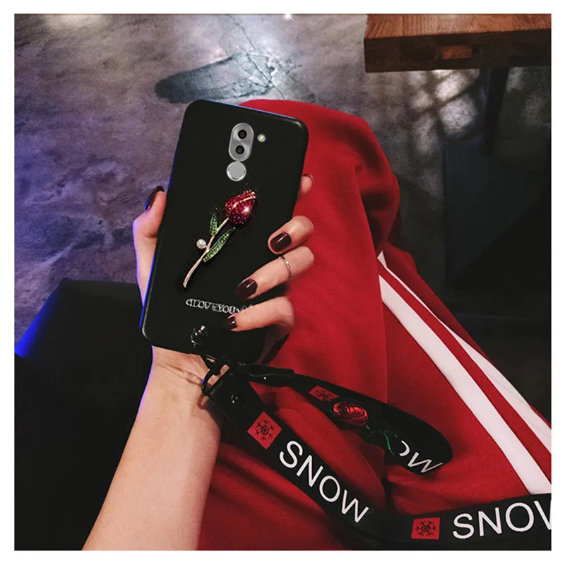 Чехол для Huawei mate 20 lite P smart 2019 P9 P10 y5 y6 y7 Prime y9 2018 чехол honor pro 6X 8X View 10 бампер с розовым