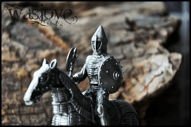 Новый классический европейский оловянный солдат воина на лошади подарочные