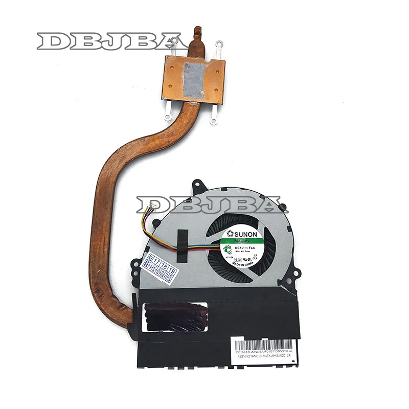 Оригинальный вентилятор для процессора Asus X501A с радиатором HPD121H hp0705hb CA1B