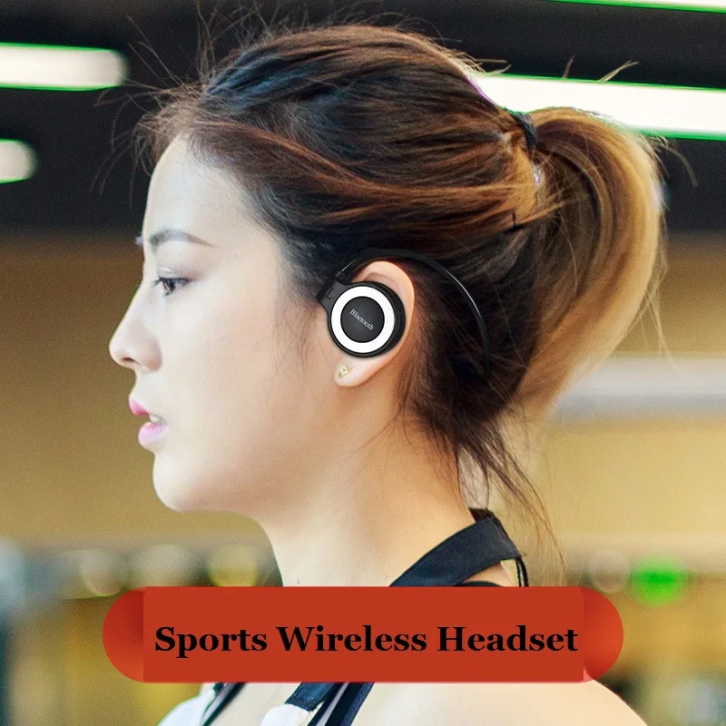 Беспроводная Bluetooth гарнитура поддержка TF карт наушники с супер басами стерео